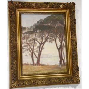 Oil On Canvas Paul Sébilleau