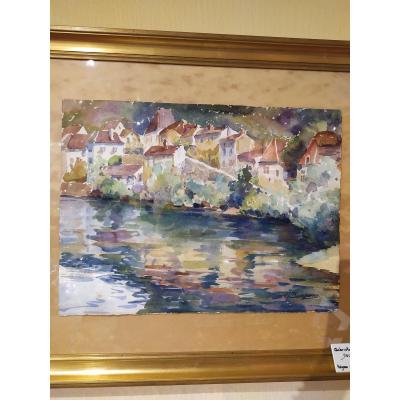 Watercolor By Gabrielle Decohorne