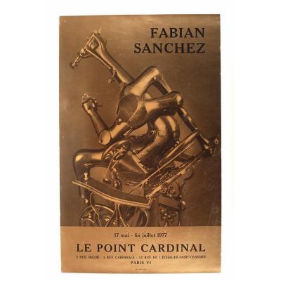 Sanchez Fabian Affiche Du Point Cardinal 1977