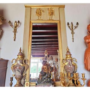 Pair Of Gilded Bronze St Empire Wall Lights 