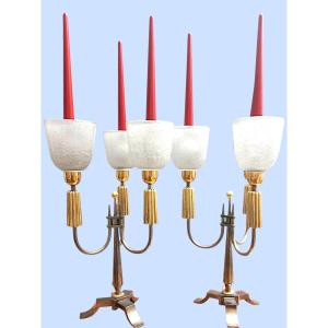 Pair Of Early 20th Century Candelabra