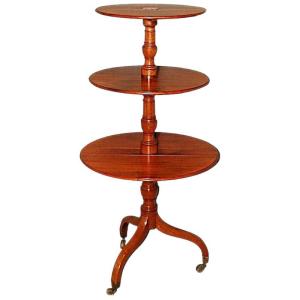Mahogany Silent Serving Table, Directoire Period