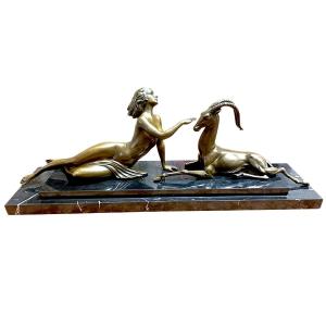 Bronze Sculpture After Fayral Pierre De Faguays 