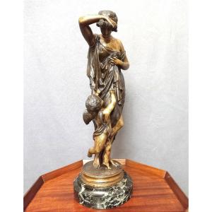 Bronze Sculpture By Joseph-charles De Blezer, 19th Century