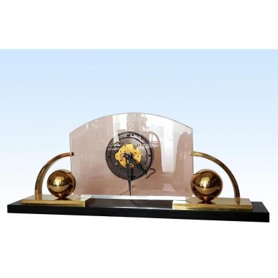 Large Modernist Art Deco Electric Movement Clock