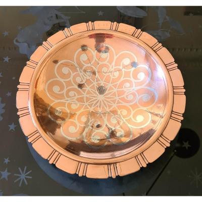 Luc Lanel Art Deco Brassware For Christofle