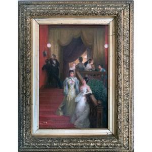 Intermission At The Jules Massé Theatre (1825/1899)