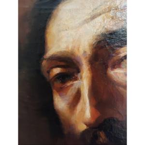 Portrait Homme Signé Max Van Dyck Prix De Rome
