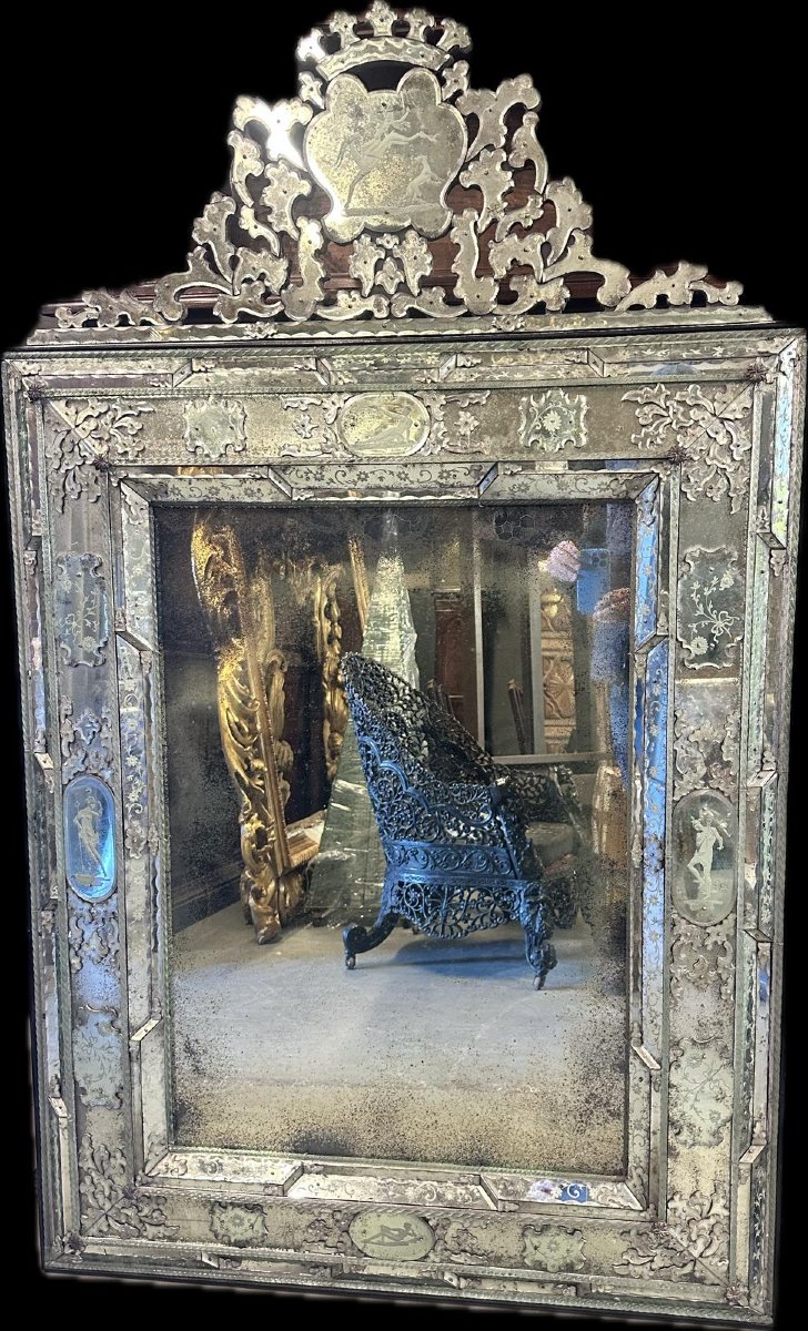 Coppia di specchiere Veneziane -photo-2
