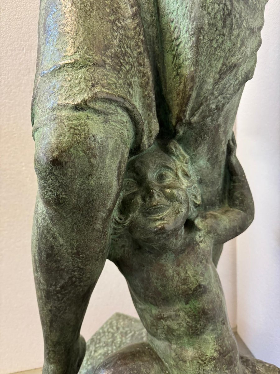 Scultura in bronzo, Giovanni Riva (Torino, 1890-1973)-photo-2