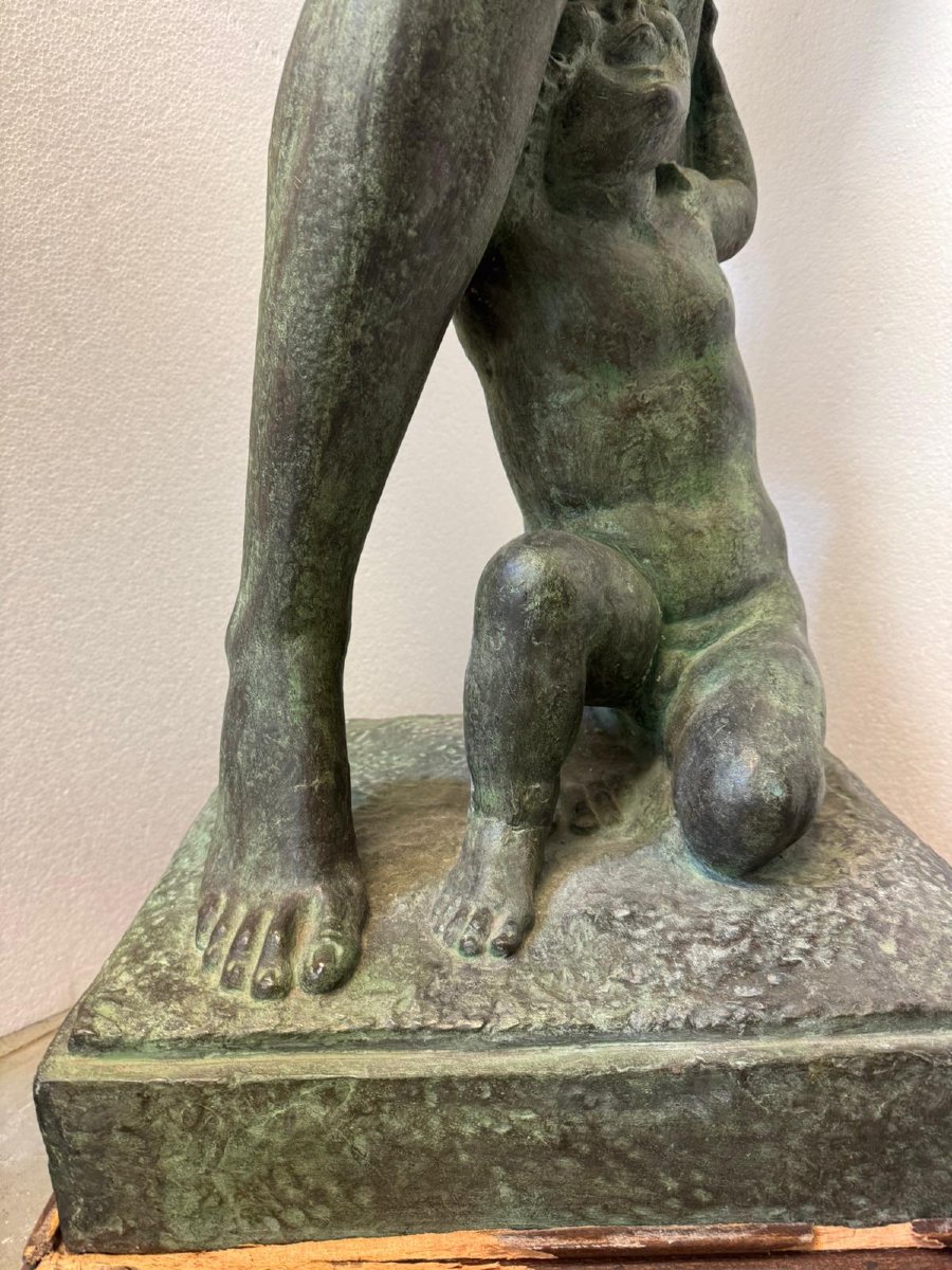 Scultura in bronzo, Giovanni Riva (Torino, 1890-1973)-photo-6