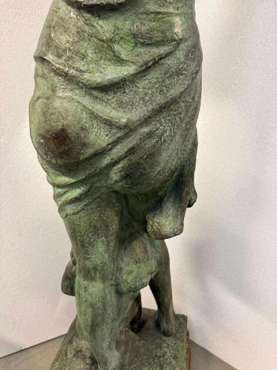 Scultura in bronzo, Giovanni Riva (Torino, 1890-1973)-photo-8