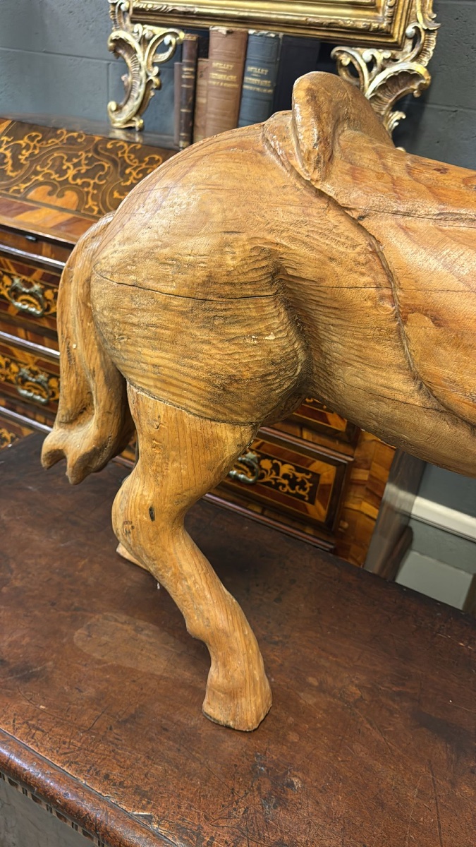 Antico cavallo da giostra-photo-4