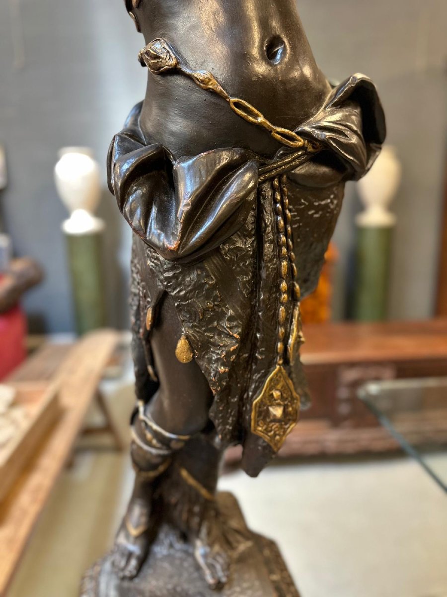 Scultura raffigurante Odaliscca  Francia, XIX secolo  -photo-1