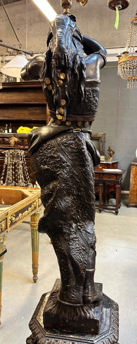 Scultura raffigurante Odaliscca  Francia, XIX secolo  -photo-2