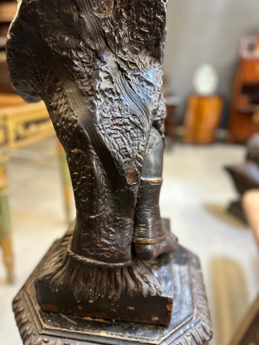 Scultura raffigurante Odaliscca  Francia, XIX secolo  -photo-5