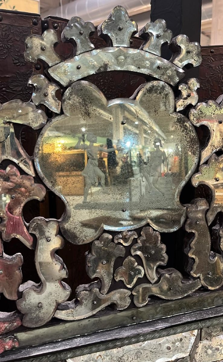 Coppia di specchiere Veneziane -photo-4