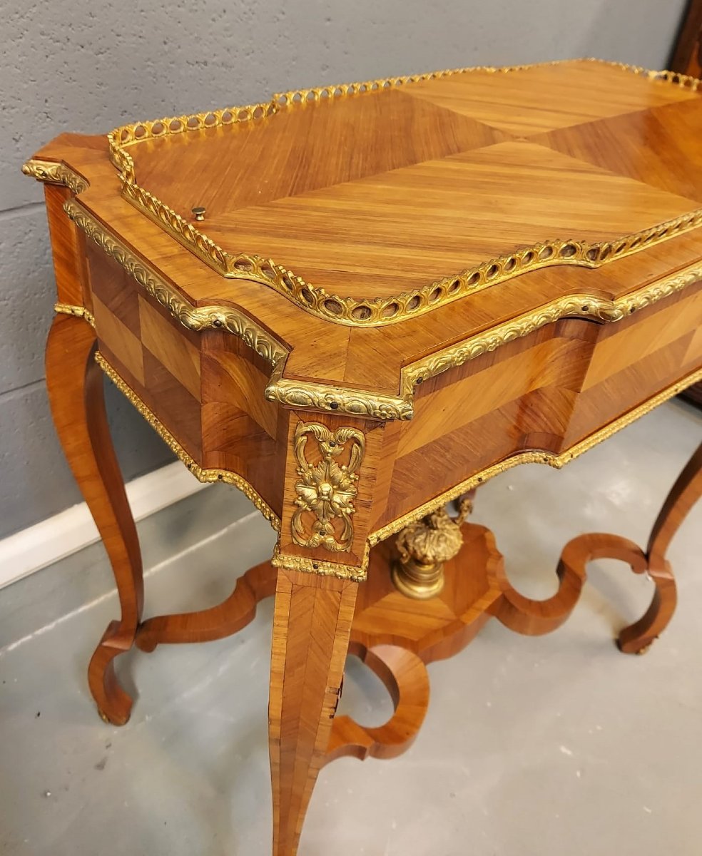 Tavolino fioriera stile Napoleone III-photo-2