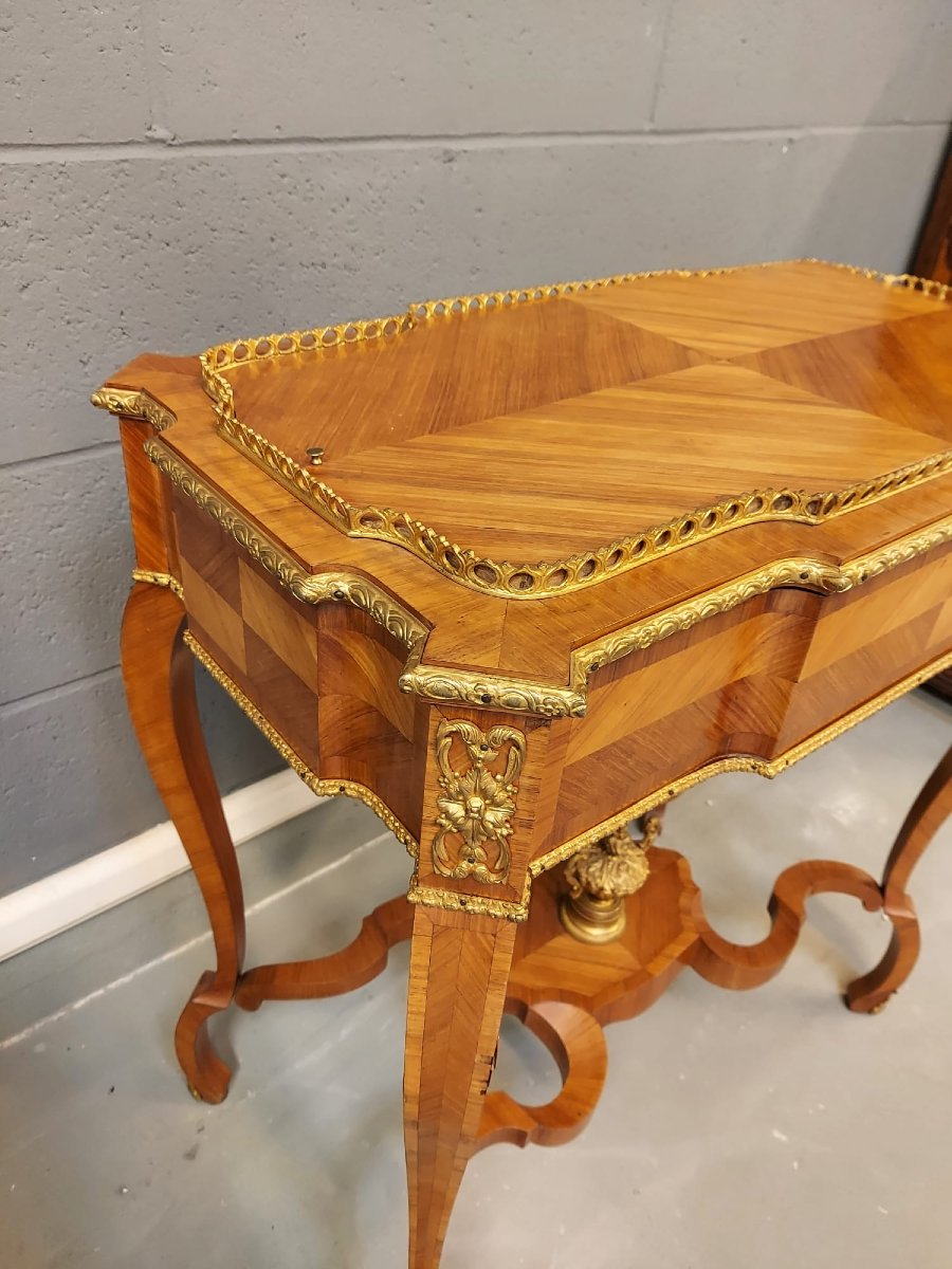 Tavolino fioriera stile Napoleone III-photo-2