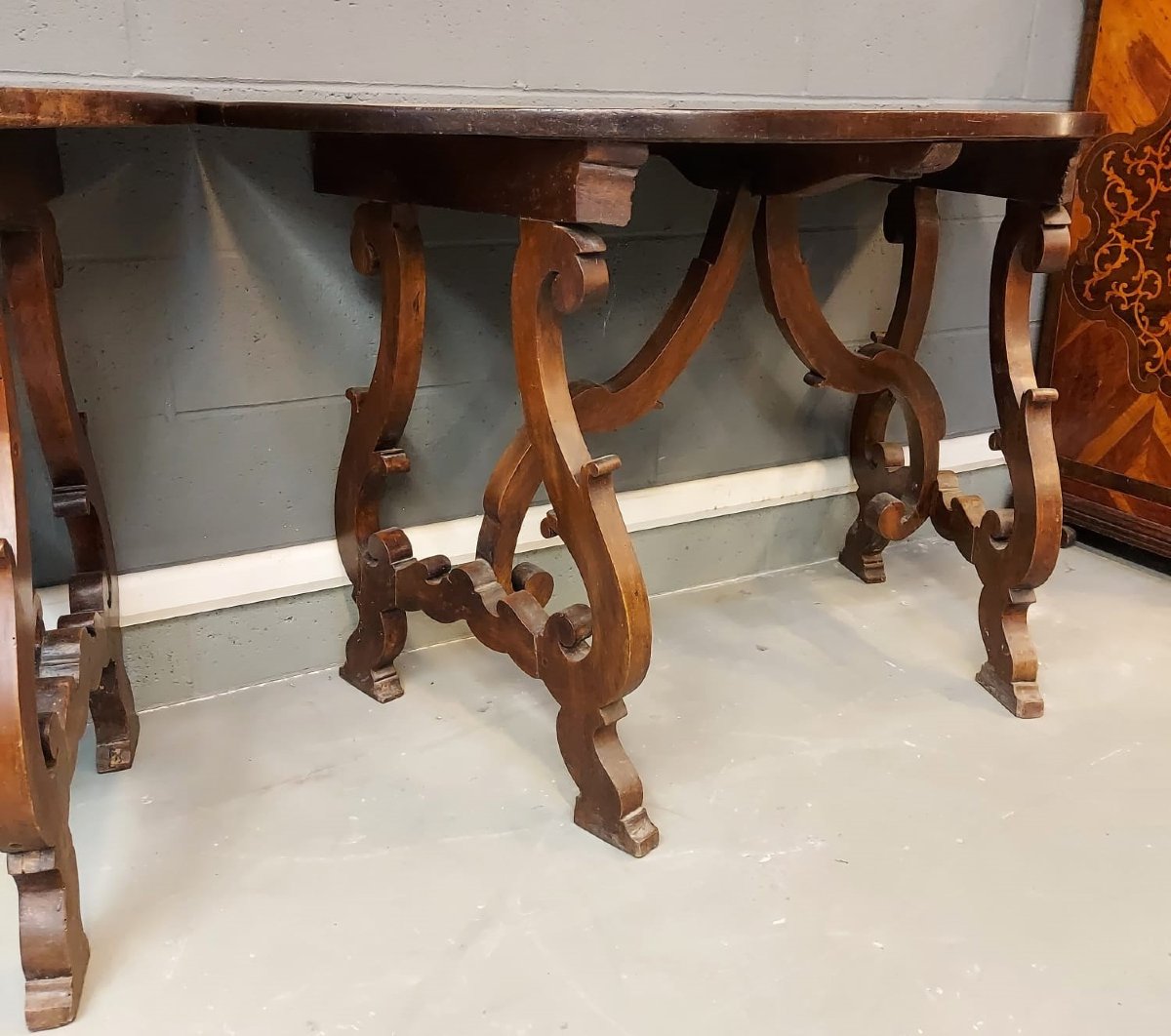 Coppia di consoles a mezzaluna-photo-2