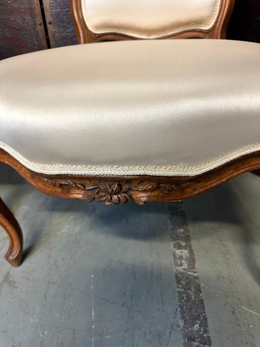 Coppia di poltrone, Francia XVIII secolo -photo-2