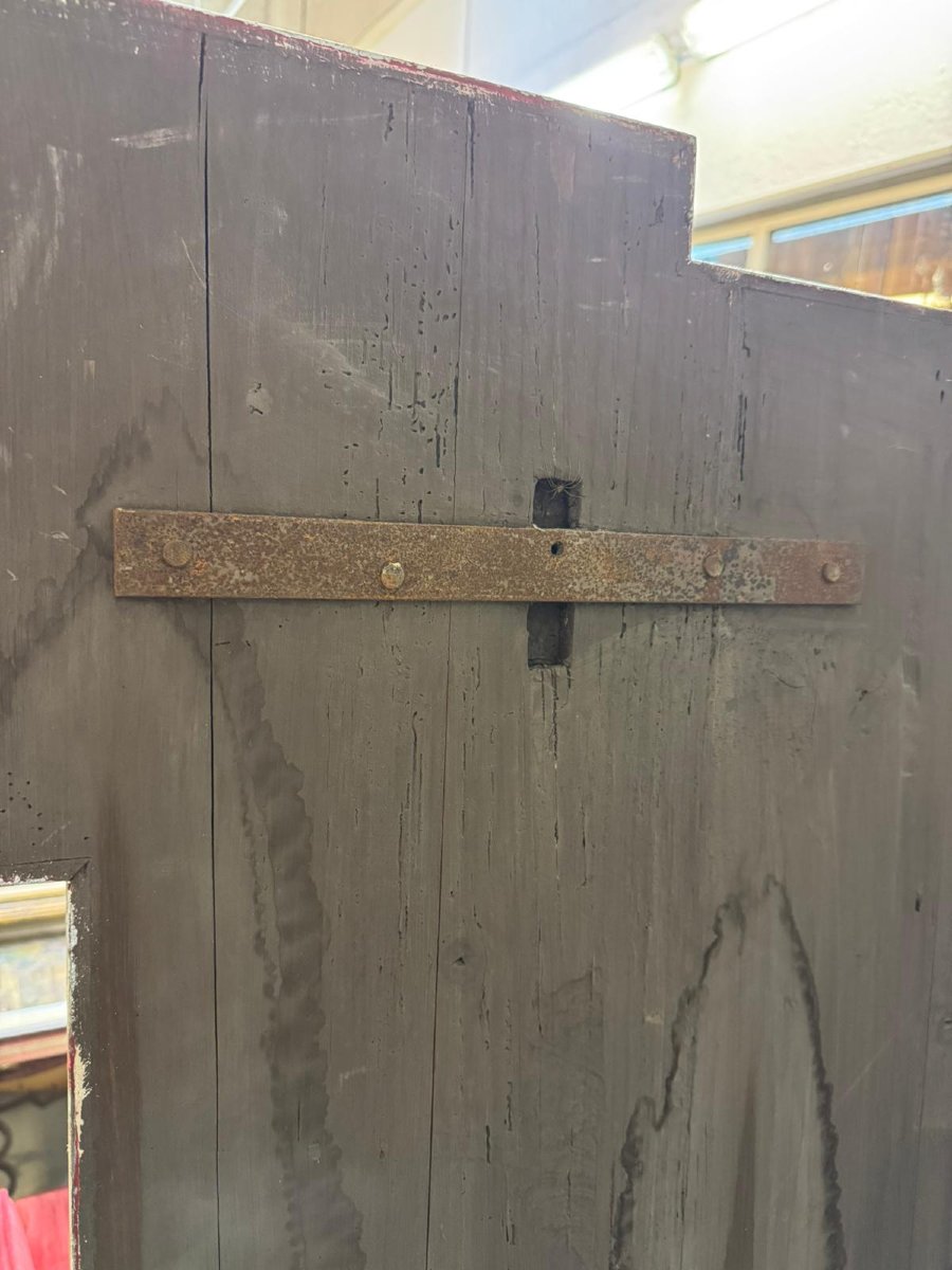 Specchiera in vetro molato, stile Veneziano XX secolo -photo-1