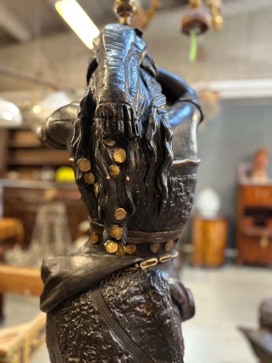 Scultura raffigurante Odaliscca  Francia, XIX secolo  -photo-2