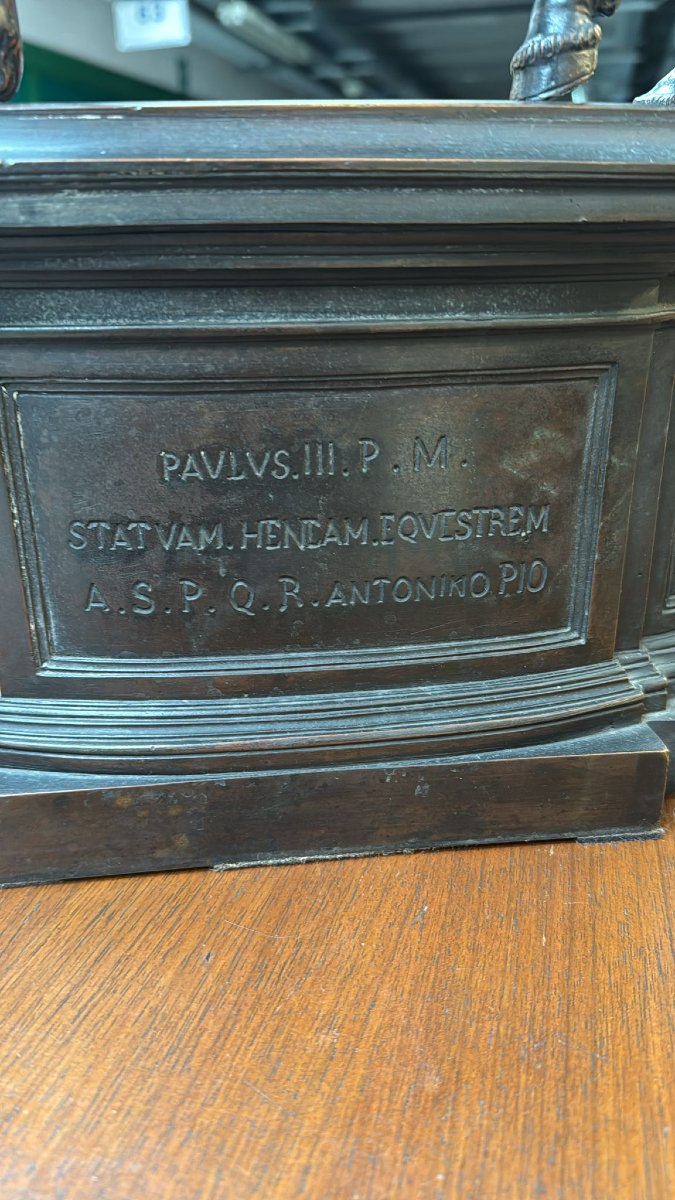 Bronzo raffigurante Marco Aurelio-photo-1