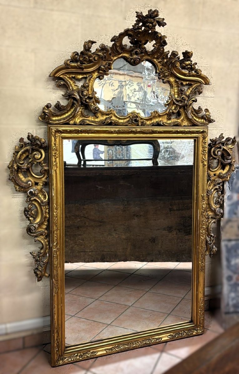 Specchiera dorata -photo-2