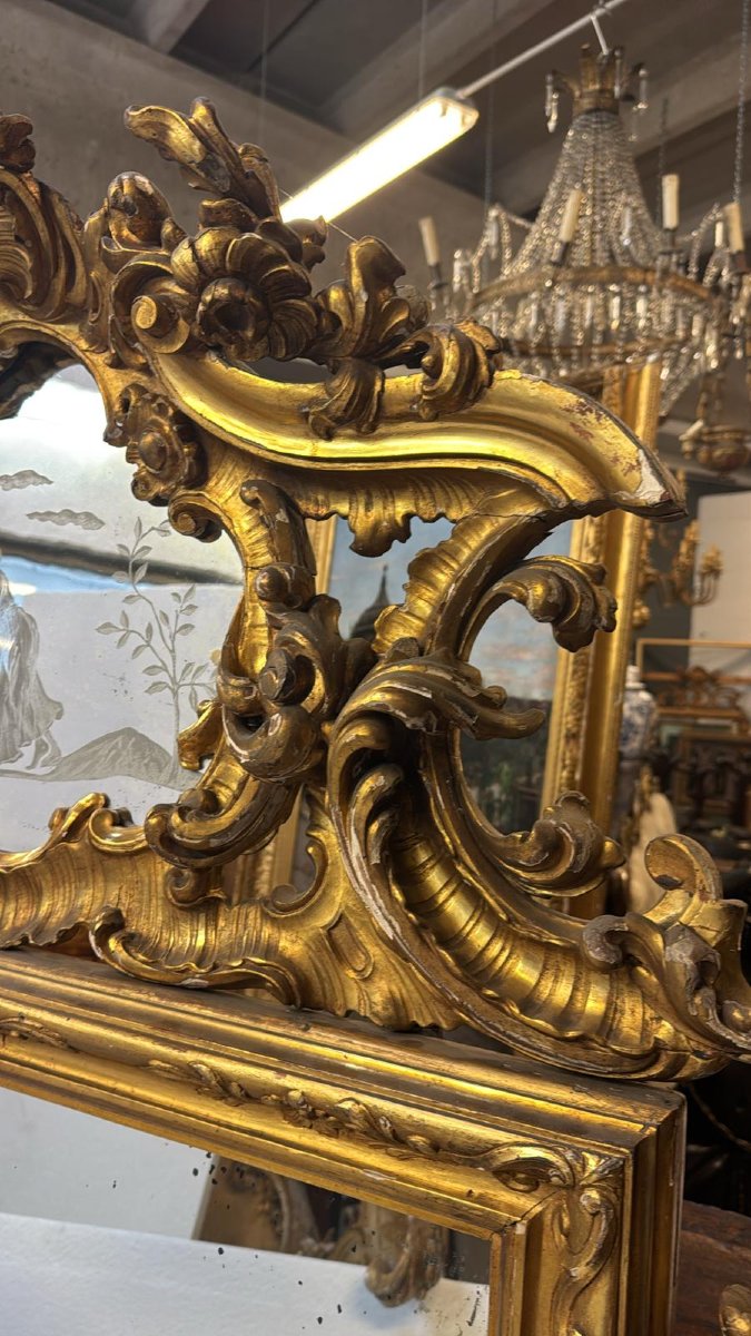 Specchiera dorata -photo-3