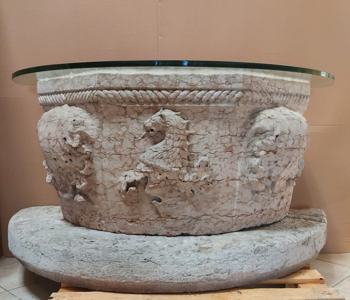 Tavolo console, Italia XIX secolo -photo-4