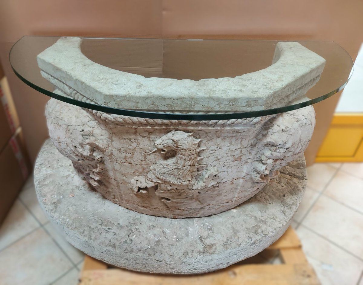 Tavolo console, Italia XIX secolo -photo-3