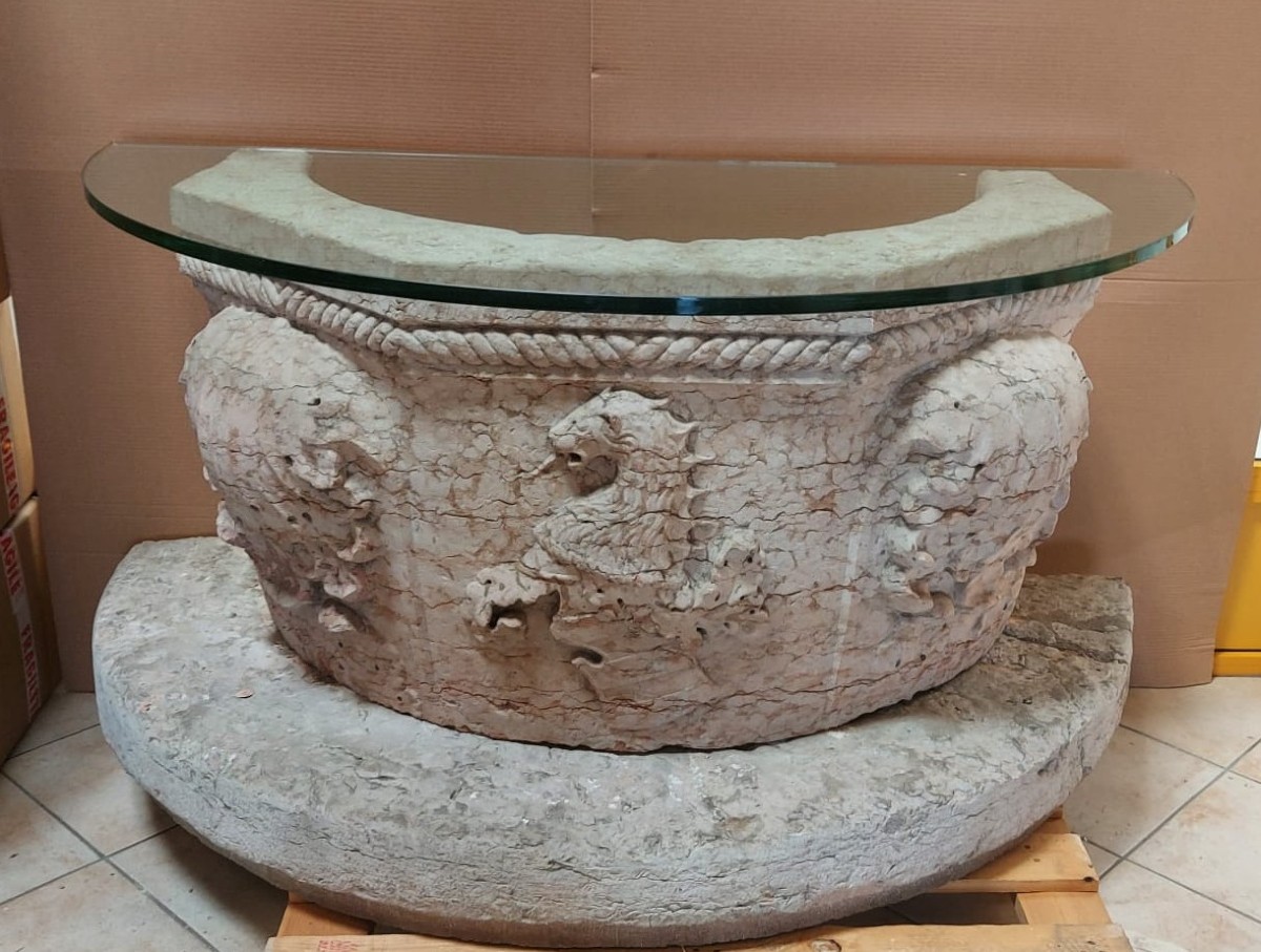 Tavolo console, Italia XIX secolo 