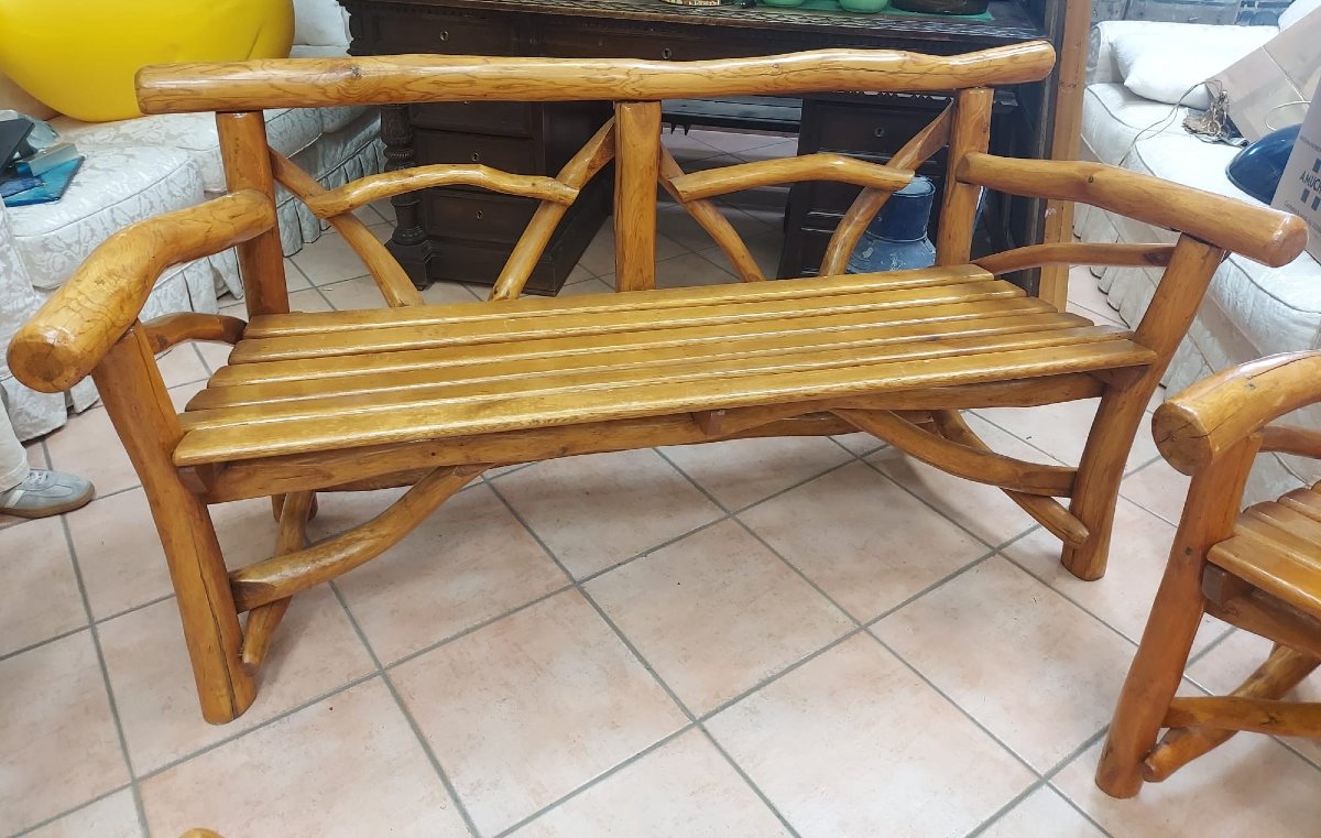 Salotto in legno di betulla -photo-3