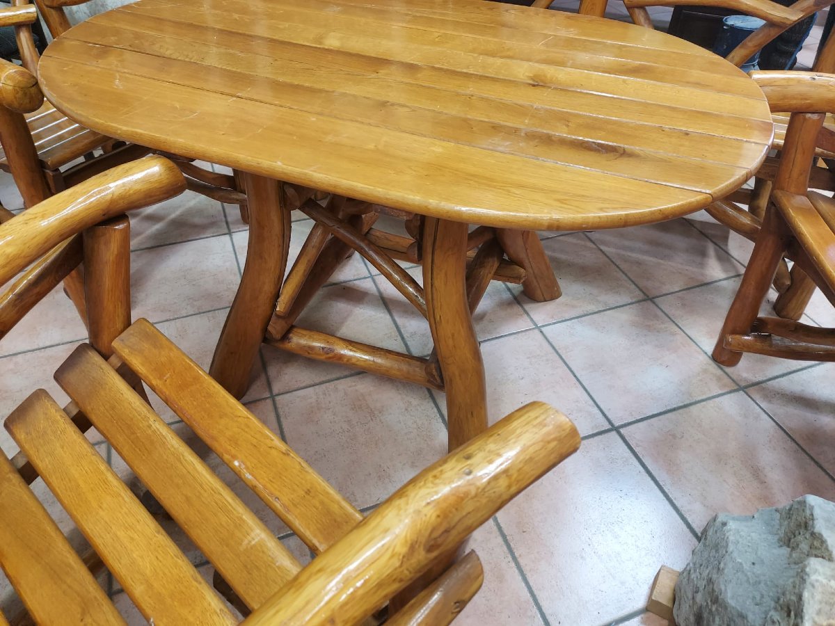 Salotto in legno di betulla -photo-5