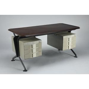 Large "arco" Desk For Olivetti By Bbpr