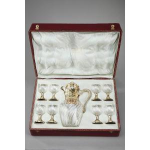 Louis XV Style Crystal Drinks Service, Maison Boin-taburet