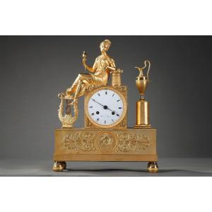 Empire Clock "the Spinner" By Rossel