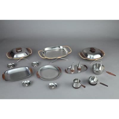 Lundtofte Denmark And Dana Stainless Dfa Service Set