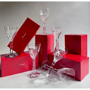 Large Baccarat Abysse Heritage Glasses By Thomas Bastide