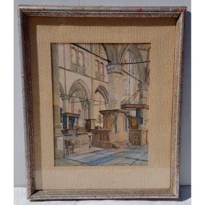 Interior Of A Dutch Church In Alkmaar XX - Sam Vanbeek