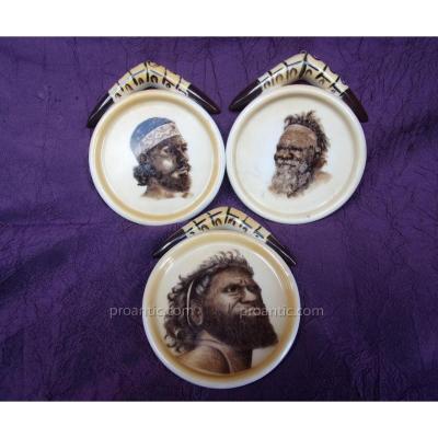 3 coupelles aborigènes d'Australie