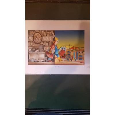 Fun Kaci Advertising Watercolor For The Monitor