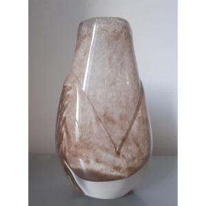 Michel Steiner Crystal Vase 
