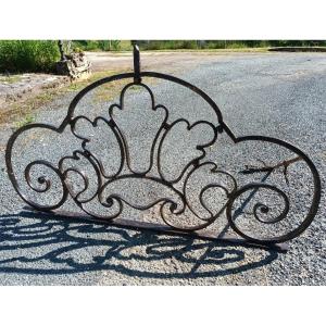 Rare Ornate Regency Iron Sign, 18th Century Iron Sign