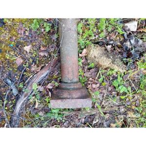 Old Cast Iron Post