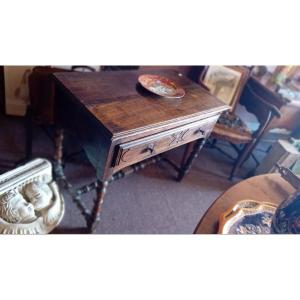 Modeste Petite Table A Ecrire Style Louis XIV