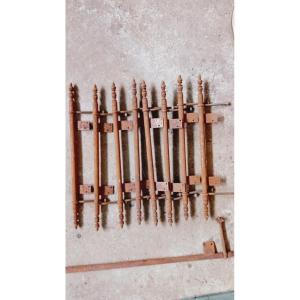 Set Of 8 Wrought Iron Lace Pins And Other Lace Pins