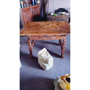 18th Century Spanish Walnut Table