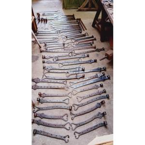 Wrought Iron Shutter And Door Hinges